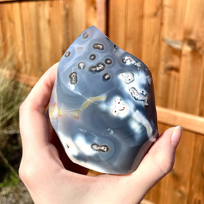 Orca Agate Flame w/ Inclusions