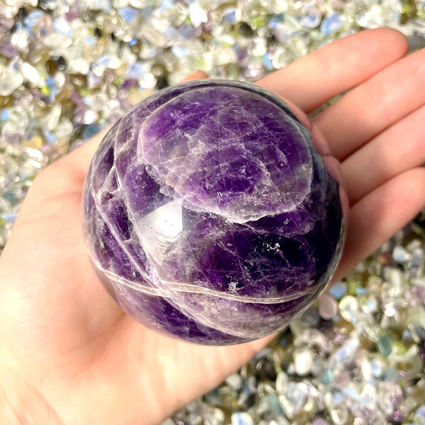 Amethyst Spheres