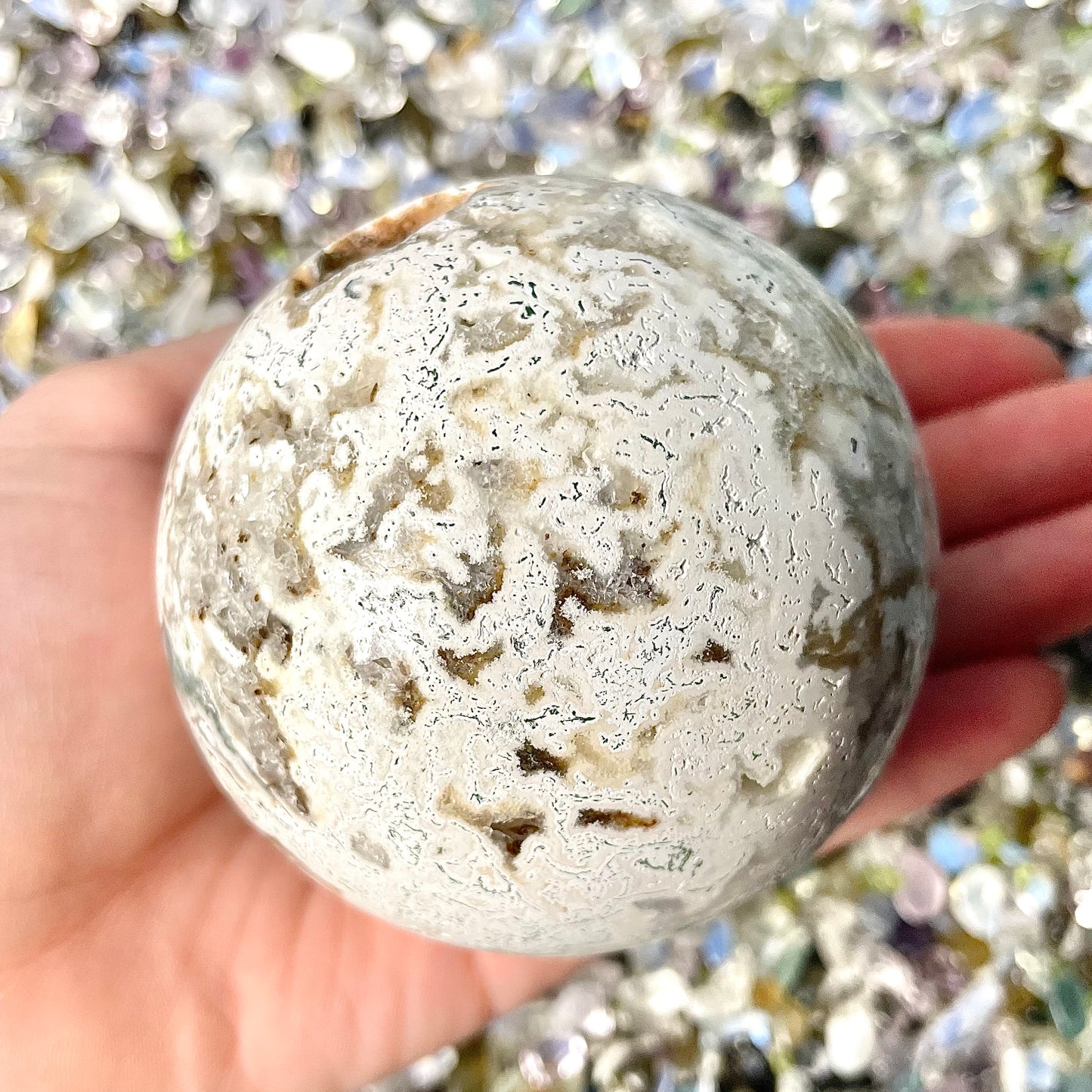 Moss Agate Sphere