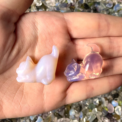 Pink Opal Cats