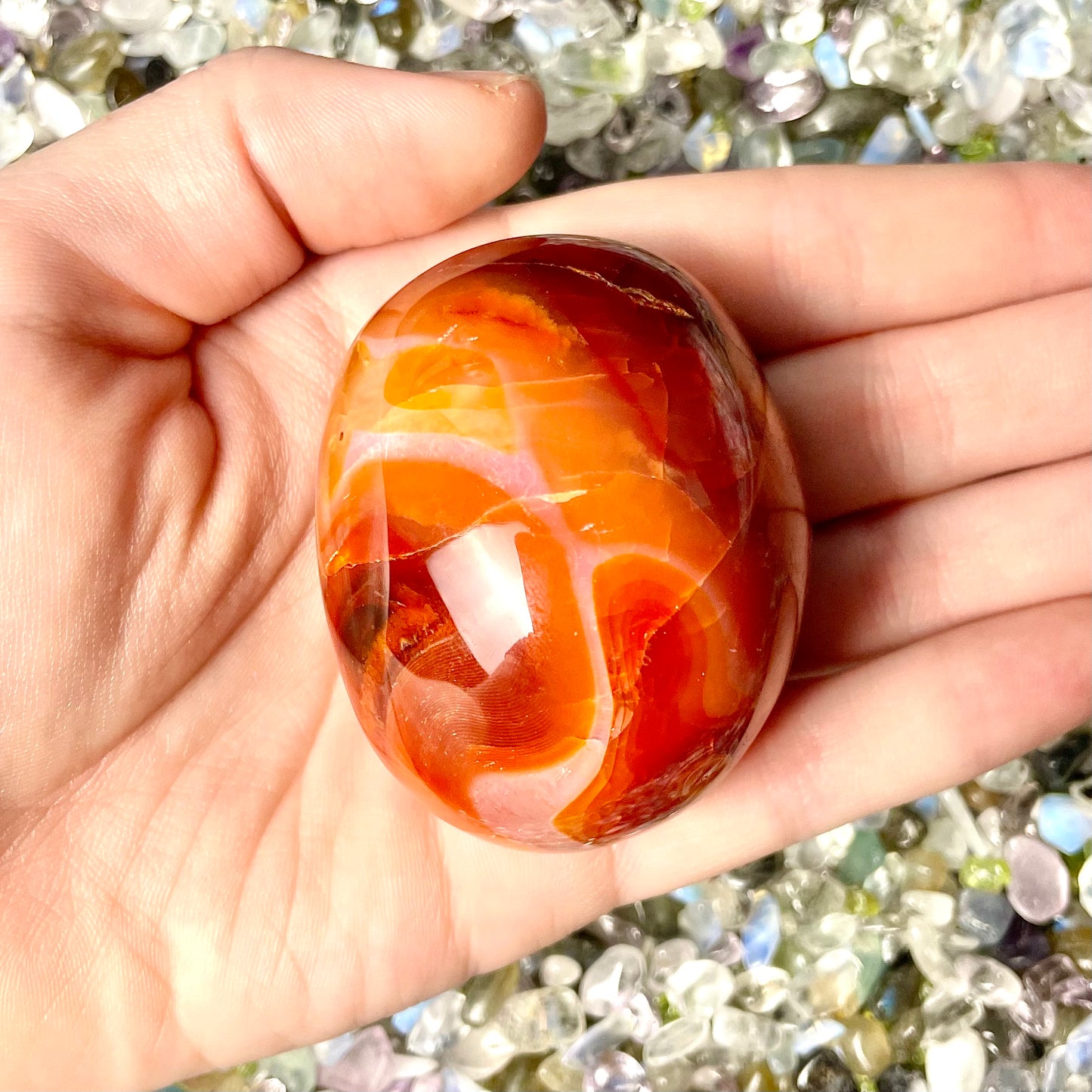 Carnelian Palmstones