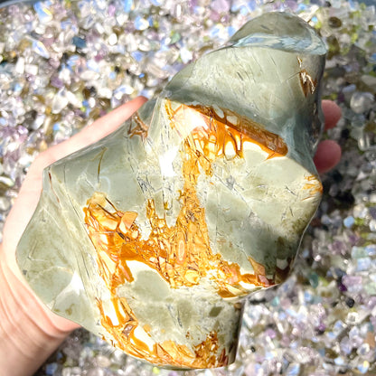 Polychrome Jasper Flame