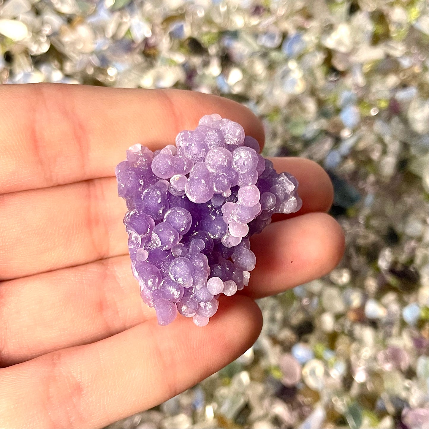 Grape Agate Clusters