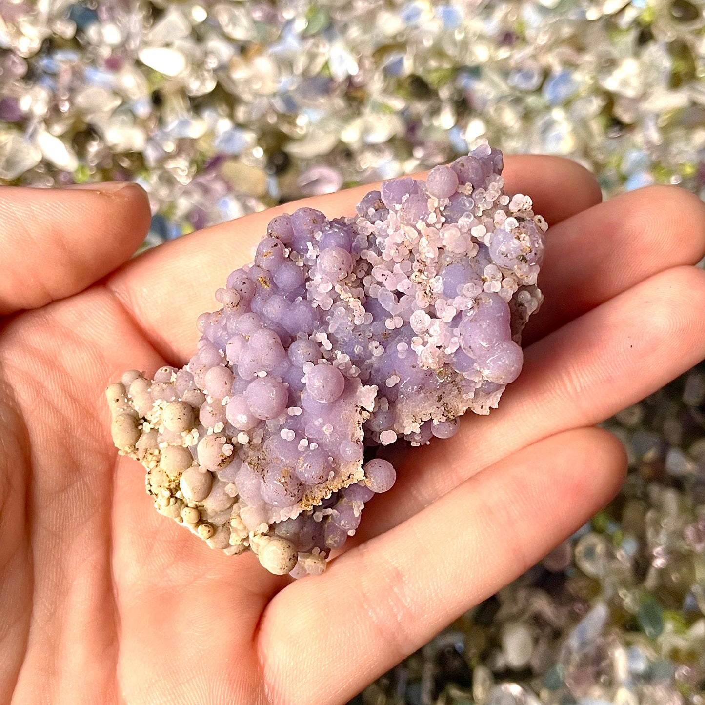 Grape Agate Clusters