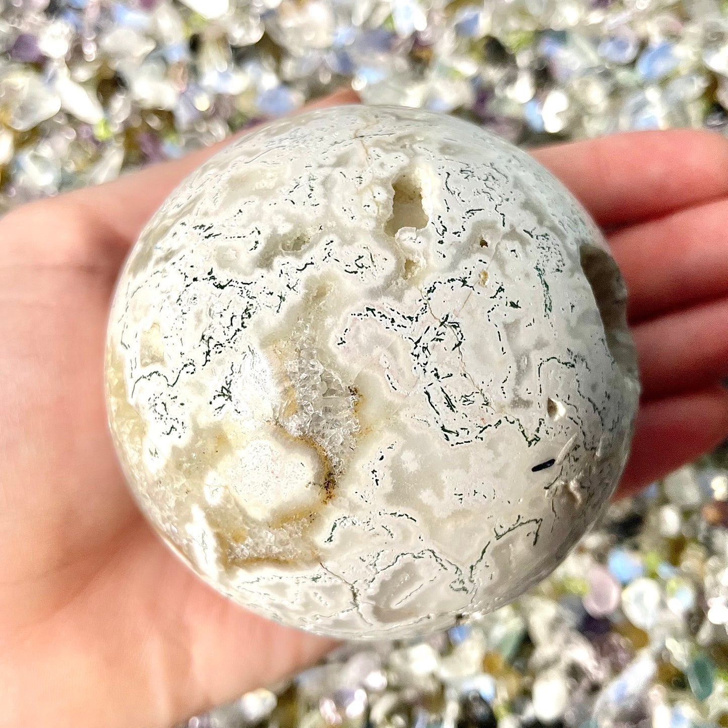 Moss Agate Sphere