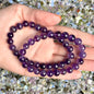 8mm Amethyst Bracelet