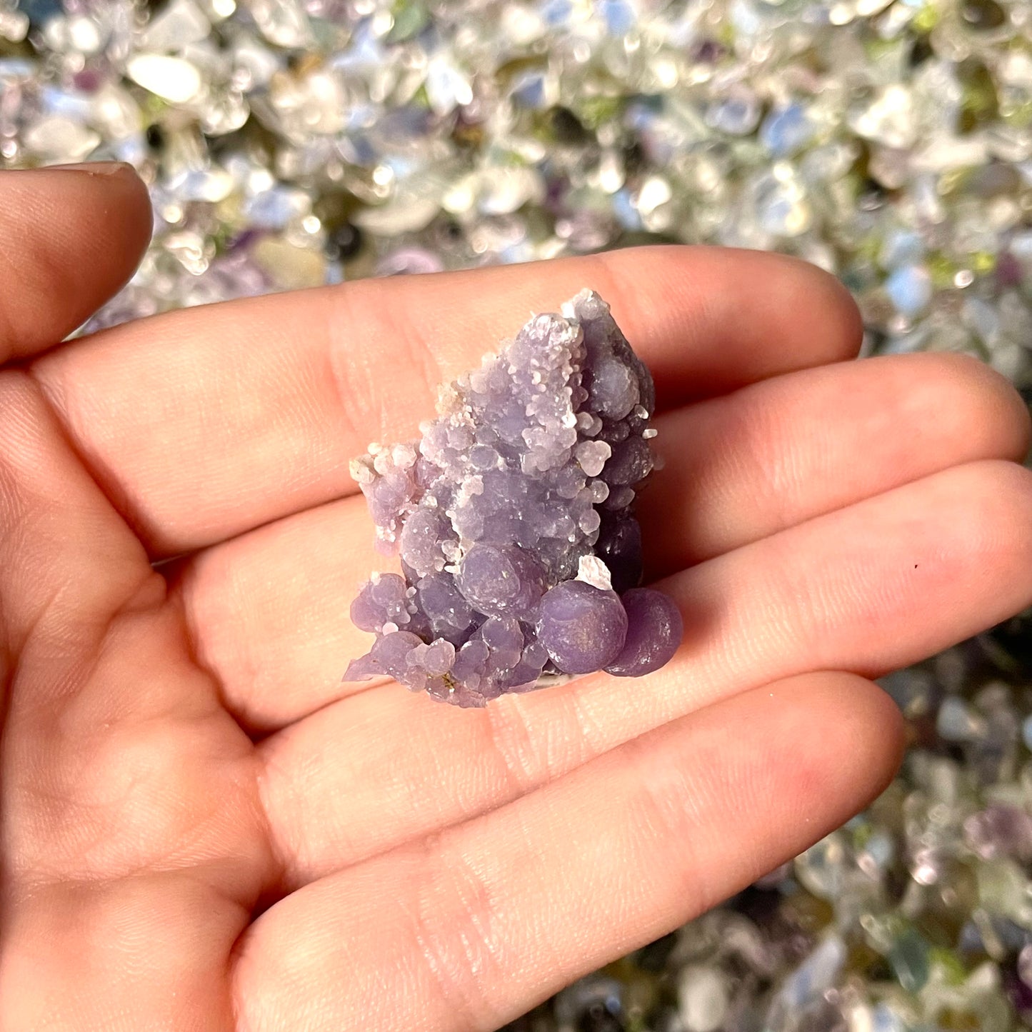 Grape Agate Clusters