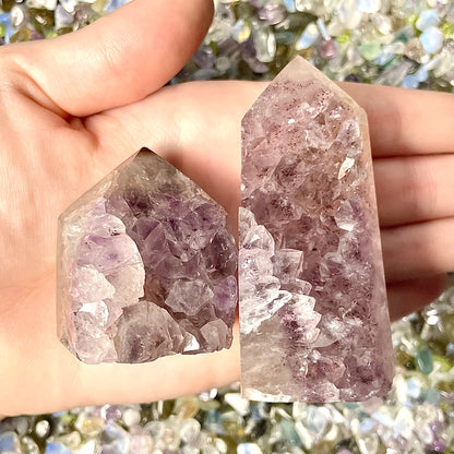 Druzy Agate Towers