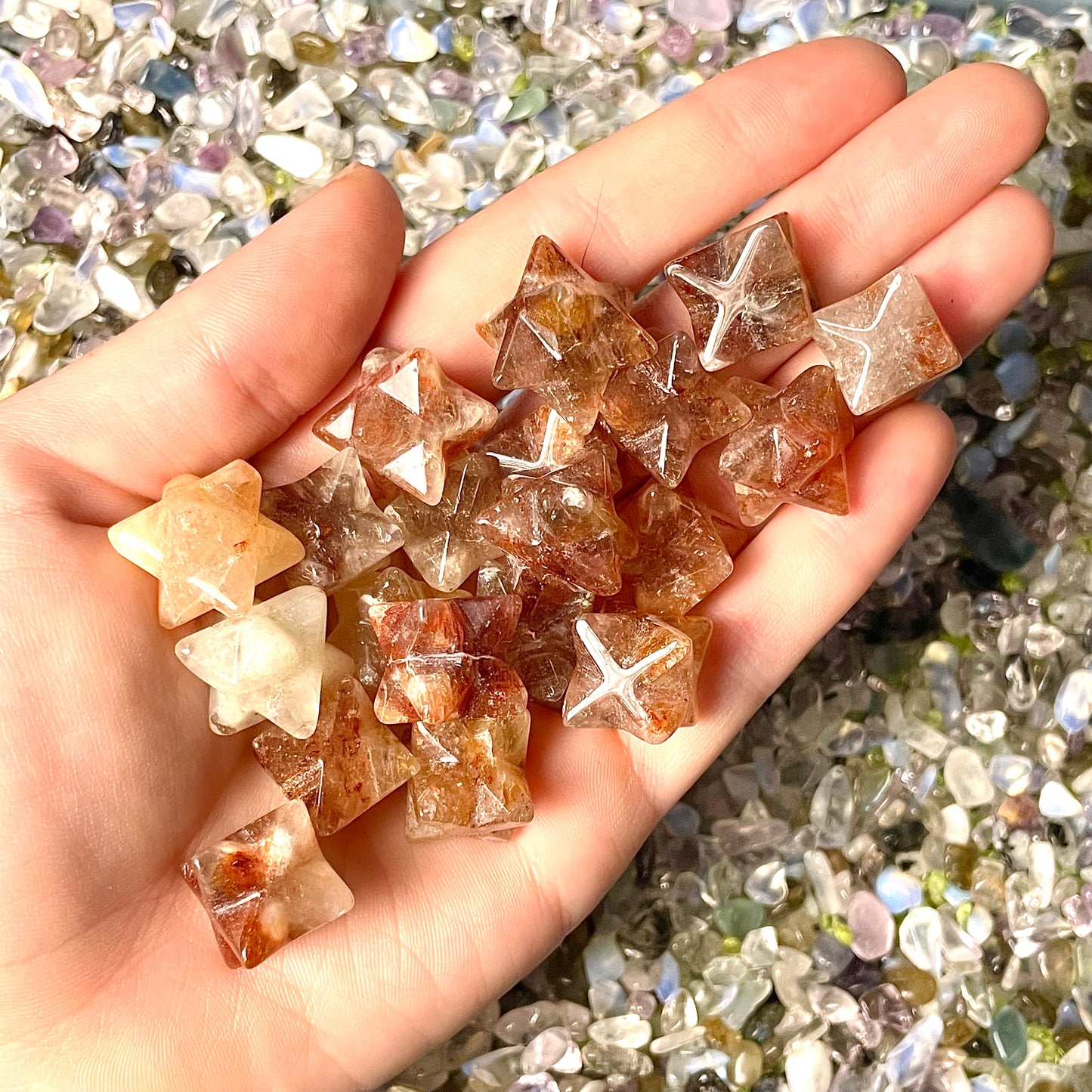 Fire Quartz Mini Merkabas