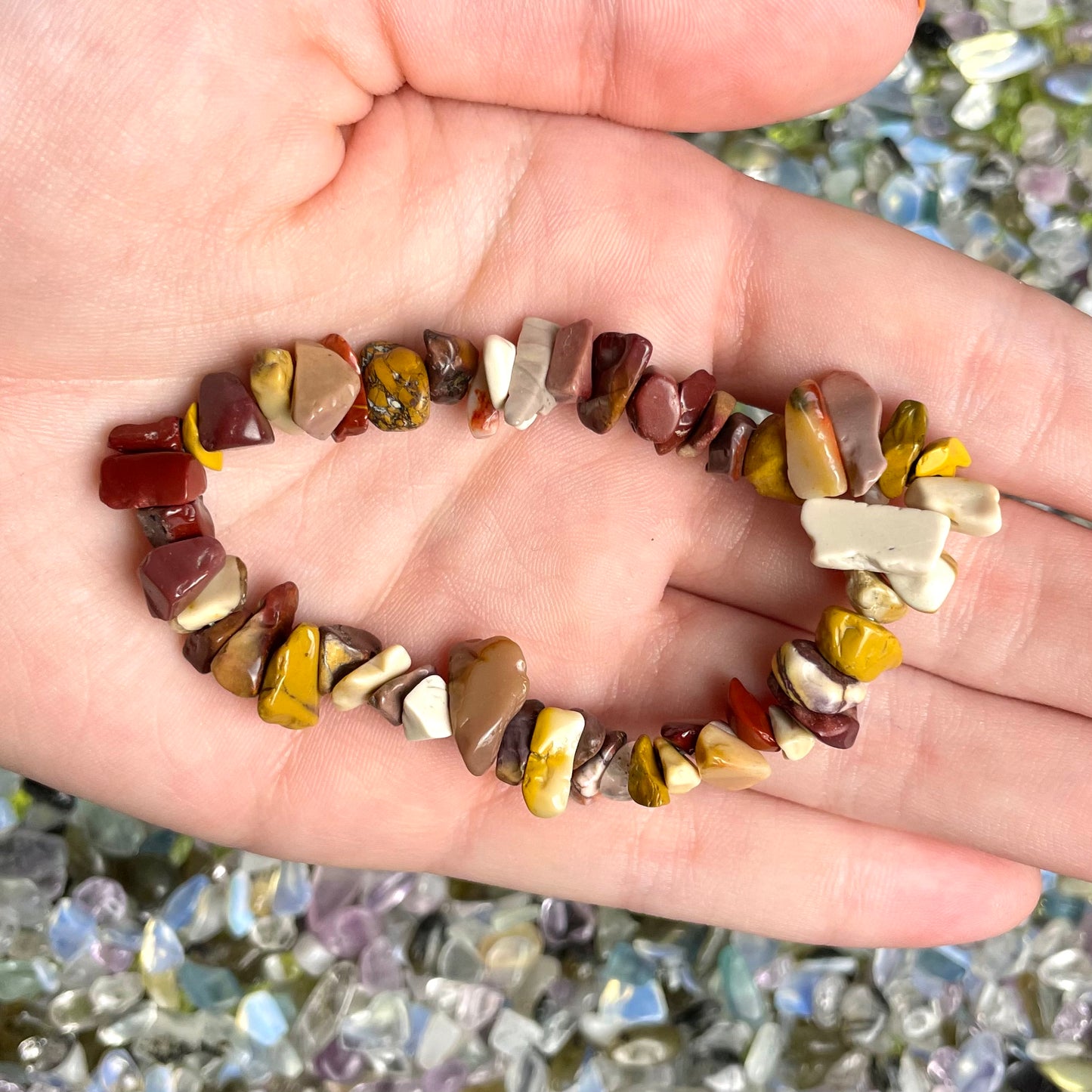 Mookaite Chip Bracelet