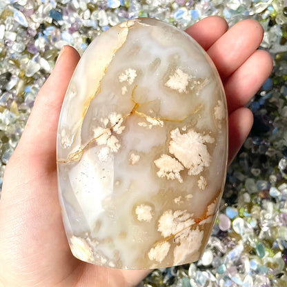 Flower Agate Free Form