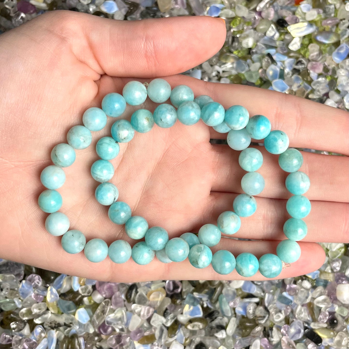 8mm Amazonite Bracelet