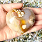 Flower Agate Heart