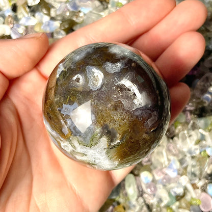 Moss Agate Sphere