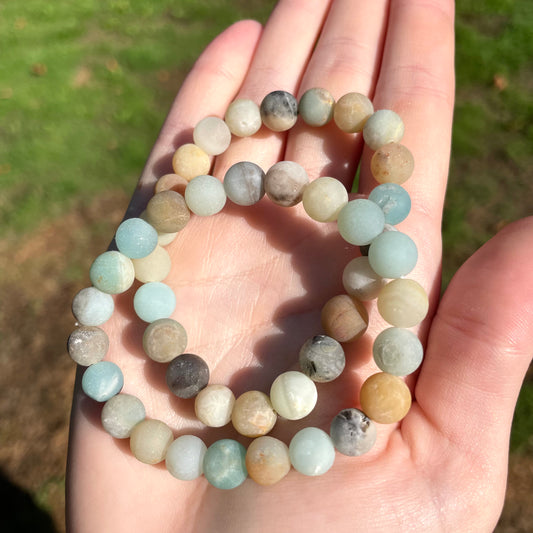 8mm Caribbean Calcite Bracelet